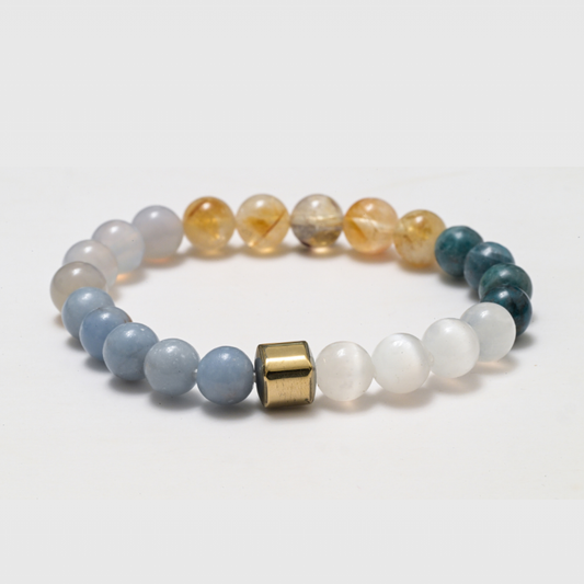 Autism Support Crystal Bracelet