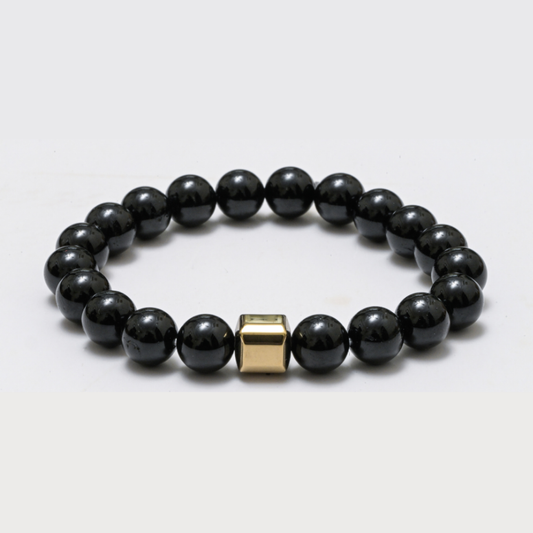 Black Obsidian Crystal Bracelet