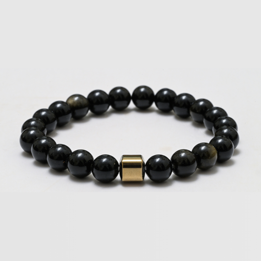 Black Tourmaline Crystal Bracelet