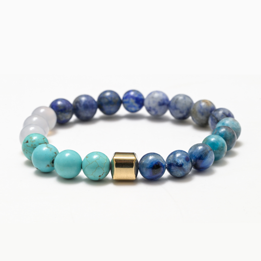 Communication, Courage & Confidence Crystal Bracelet