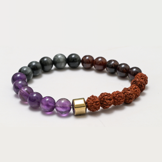 Foreign Travel & Overseas Success Crystal Bracelet