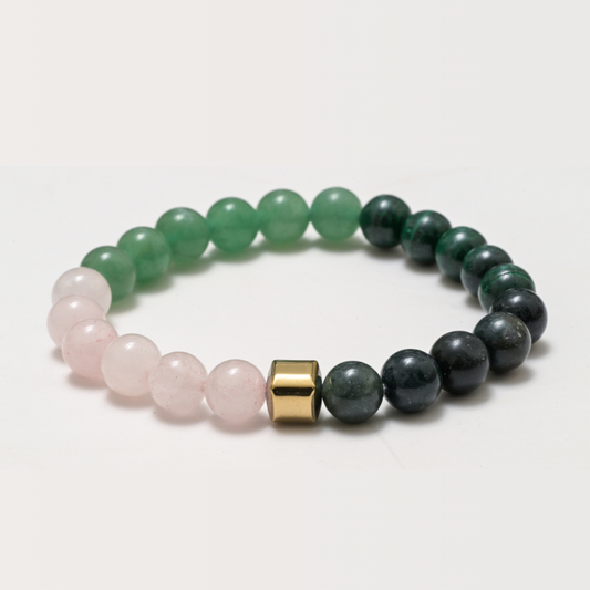Heart Diseases and Heart Wellness Crystal Bracelet