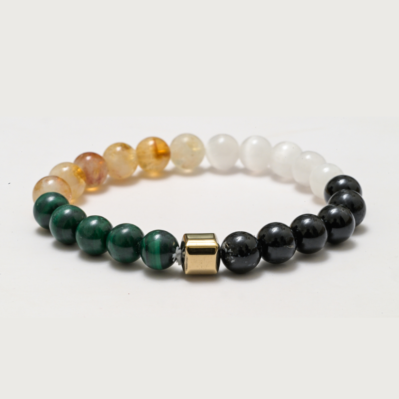 Kidney Disease and Kidney Wellness Crystal Bracelet