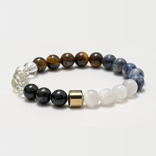 Focus, Meditation & Concentration Crystal Bracelet