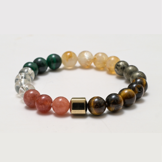 Prosperity, Abundance, Wealth Crystal Bracelet