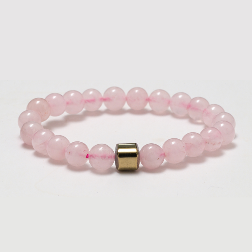 Rose Quartz Crystal Bracelet