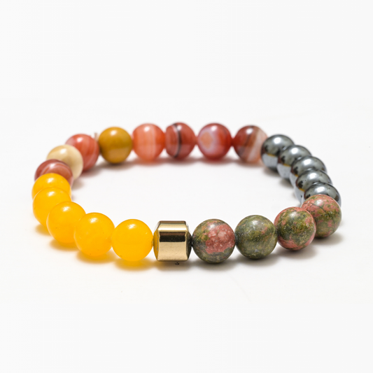 Healthy Weight Gain & Vitality Crystal Bracelet