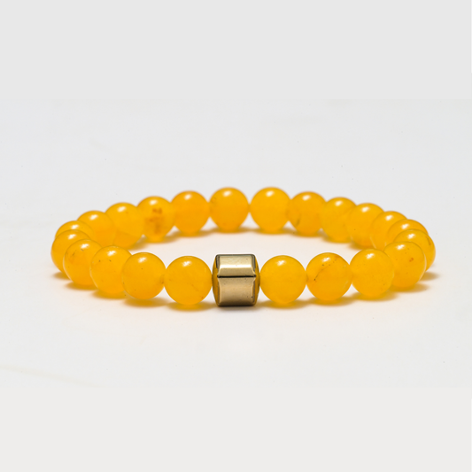 Yellow Saffire Bracelet