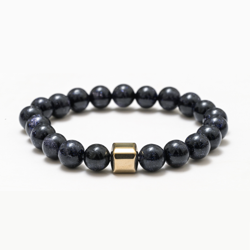 Blue Sunstone Crystal Bracelet